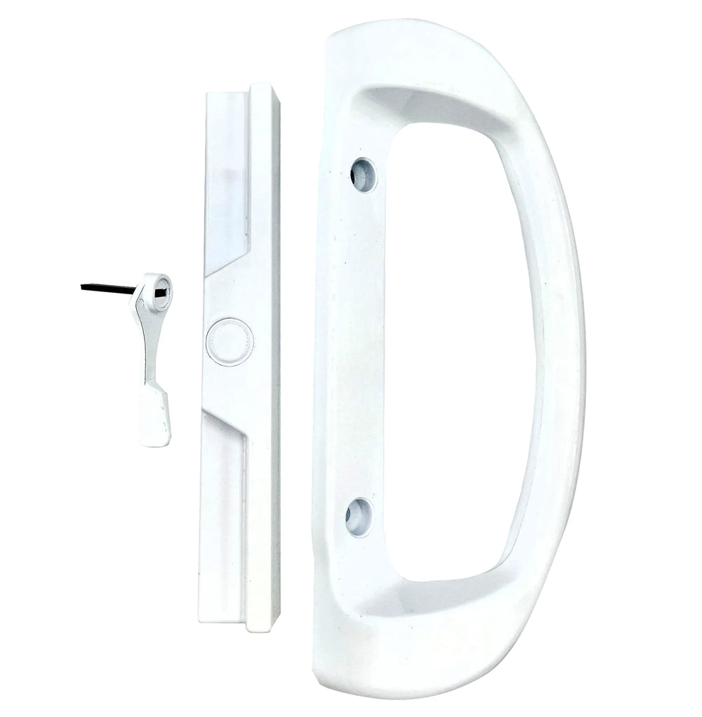 7-5/8″ Omega Sliding Patio Glass Door Handle + 3-15/16″ Hole Spacing (DH-518)