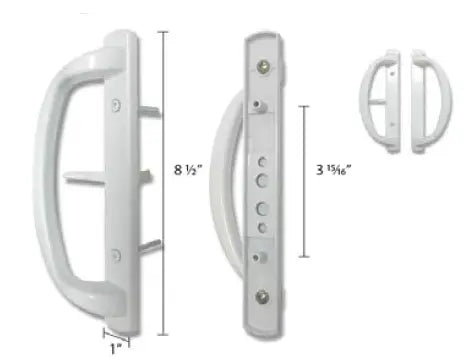 Sliding Patio Glass Door with 3-15/16″ Hole Spacing (DH-599)