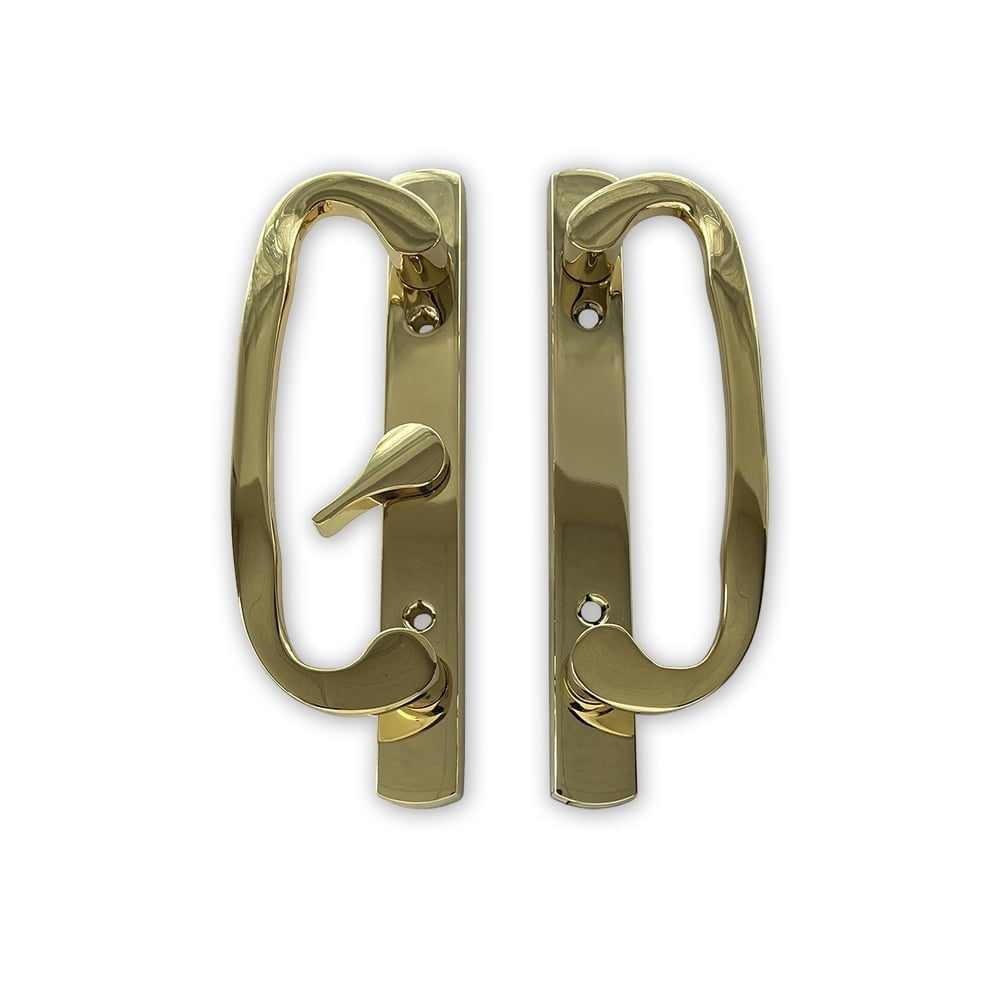 (DH-211-GOLD) Legacy Handle Set – Gold, Center Latch