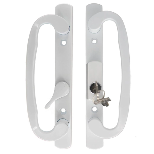 Sliding Door Handle Set, Sash Controls 2265 Keyed Offset Latch (DH-211-OFFSET-WITHKEY)