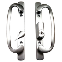 Sliding Door Handle Set, Sash Controls 2265 Keyed Offset Latch (DH-211-OFFSET-WITHKEY)