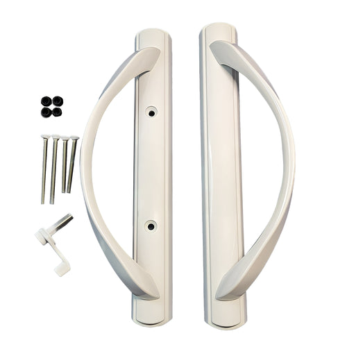(DH-645) Amesbury Truth Handle Set, 3-15/16″ Hole Space – Square Drive Latch