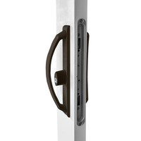 11″ Sliding Patio Door Handle with Keyed Lock, 3-15/16″ Hole Spacing (DH-741)
