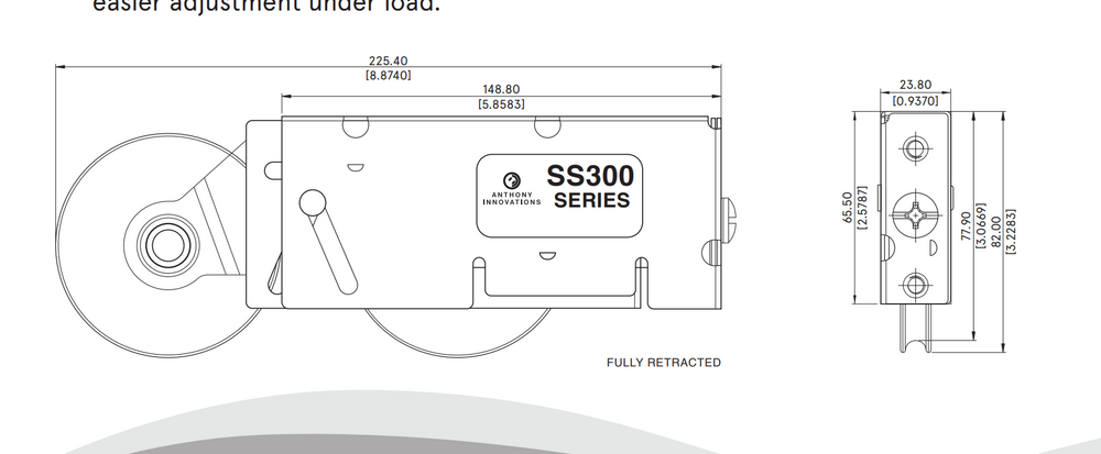 Sliding Patio Glass Door Roller DR-590SS