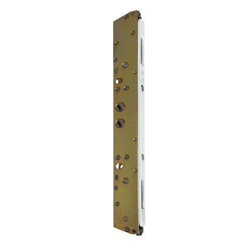 10" Dual Point Mortise Lock, 9-7/8" Hole Spacing, Compatible with either Center or Offset Latch Position