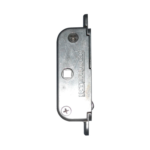 Interlock Roto Sliding Glass Door Mortise Lock with 3-11/16" Hole Spacing - DL-16-490