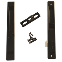 Sliding Glass Door Handle Set, Flush Mount, Non-Keyed, 6-5/8" Screw Holes (DL-502)