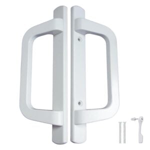 (DH-210-W) PGT Handle Replacement for Sliding Door, 3-15/16″ Hole Space – White