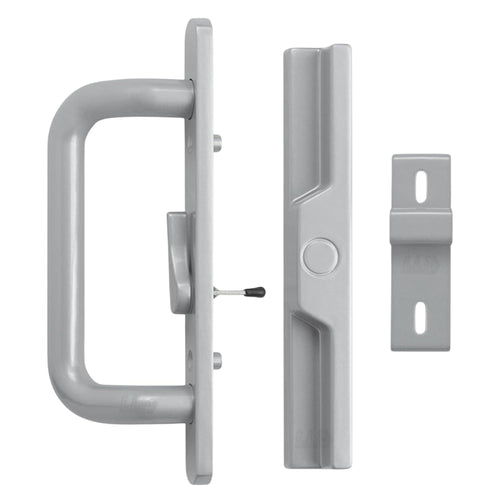 (DH-204-S) Windor Handle for Sliding Door – Offset Latch, Grey