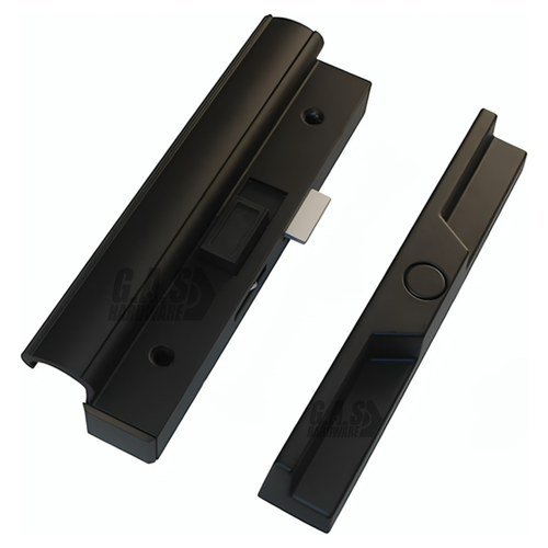 Sliding Patio Glass Door Black Handle Set with Interior and Exterior Pull Handles (DH-255)