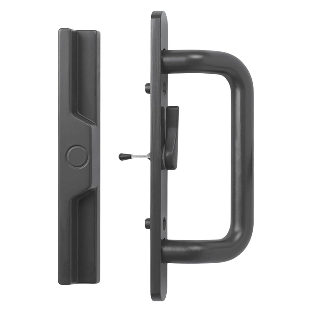 (DH-204-C-B) Windor Handle for Sliding Door, 3-15/16″ Hole Space – Center Latch, Bronze