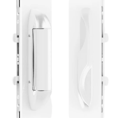 (DH-595-W) Interlock Intuition Sliding Door Handle Kit, White