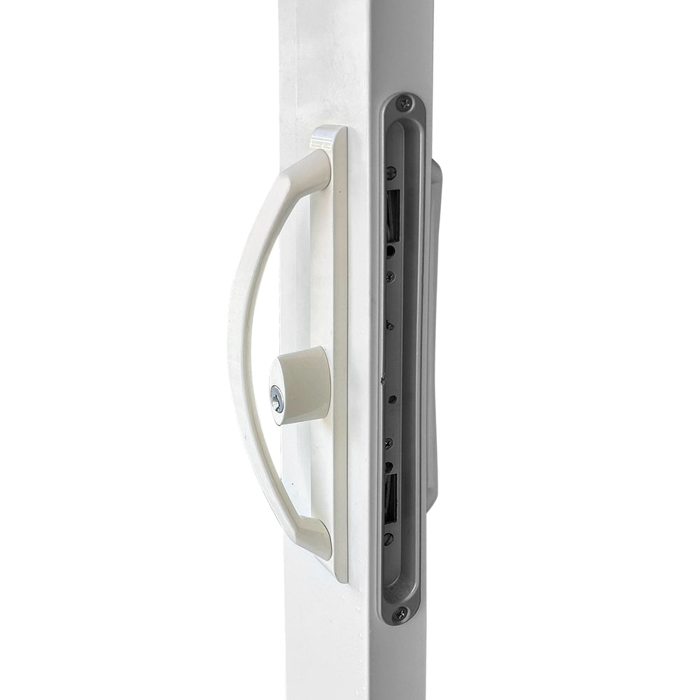 11″ Sliding Patio Door Handle with Keyed Lock, 3-15/16″ Hole Spacing (DH-741)
