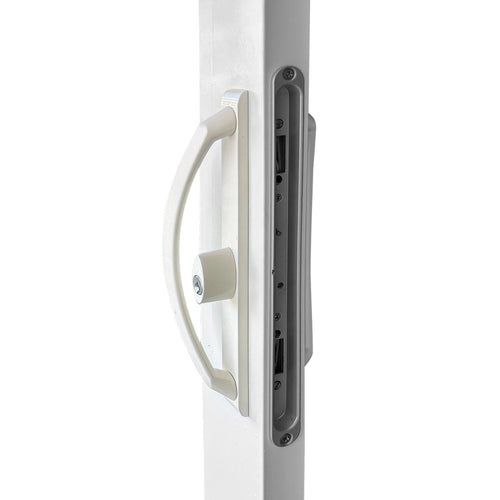 11″ Sliding Patio Door Handle with Keyed Lock, 3-15/16″ Hole Spacing (DH-741)