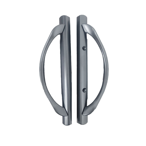 (DH-588-G) Amesbury Truth Handle Set, 3-15/16″ Hole Space – Grey