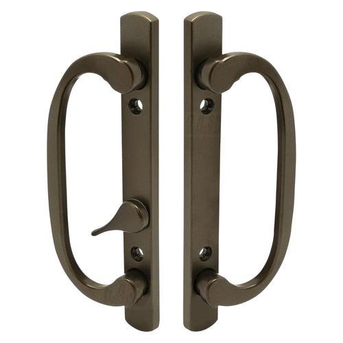 CLEARANCE Legacy Handle Set – Bronze, Offset Latch (DH-211-BRONZE), Blemishes/Chips