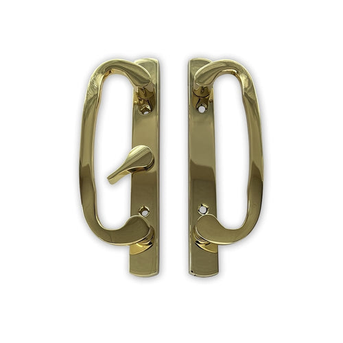 (DH-211-GOLD) Legacy Handle Set – Gold, Center Latch