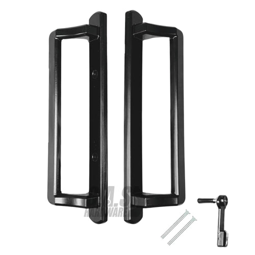 DH-530-BLACK PGT 10″ Black Sliding Door Handle, 3-7/8″ Hole Spacing