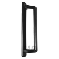 DH-530-BLACK PGT 10″ Black Sliding Door Handle, 3-7/8″ Hole Spacing
