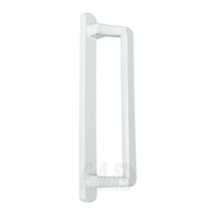 DH-530-WHITE PGT 10″ White Sliding Door Handle Set, 3-7/8″ Hole Spacing