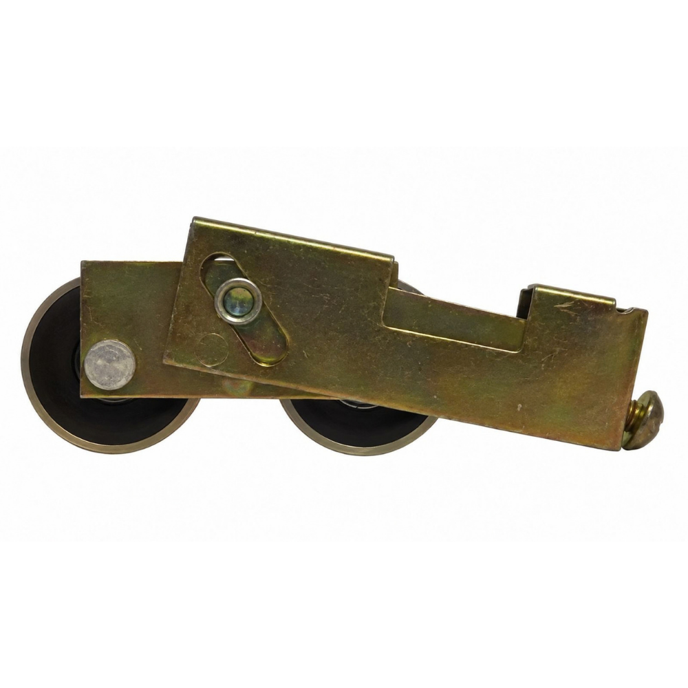 (DR-266) Zinc Tandem Roller for Sliding Glass Doors| 1 ¹/₄” Wheels