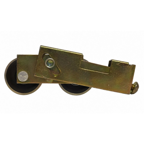 (DR-266) Zinc Tandem Roller for Sliding Glass Doors| 1 ¹/₄” Wheels
