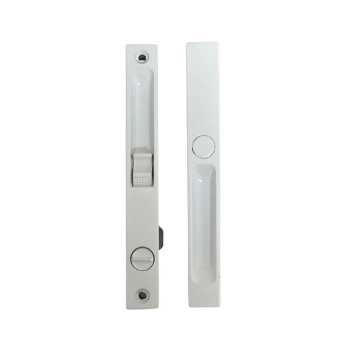 (DL-503) Pan-Am Flush Mount Lock Set for Sliding Doors, 6-5/8" Hole Space