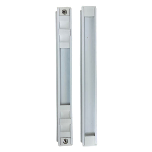 (DL-511-W) TM Handle Lock for Non-Impact Sliding Doors, 9-5/8" Hole Space - White